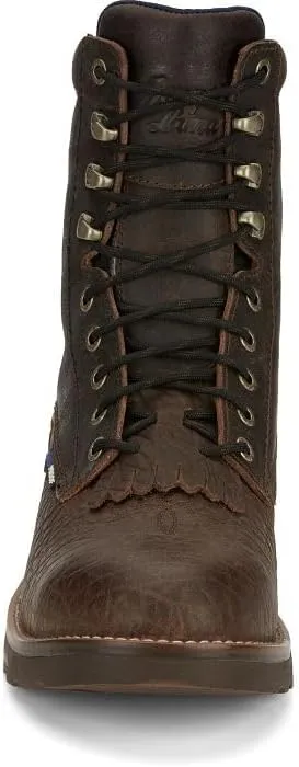 Tony Lama Men's TW3431 High Plains 8" Waterproof Comp Toe Lace-Up Work Boot