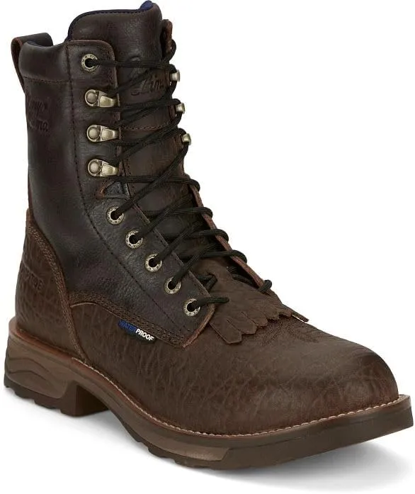 Tony Lama Men's TW3431 High Plains 8" Waterproof Comp Toe Lace-Up Work Boot