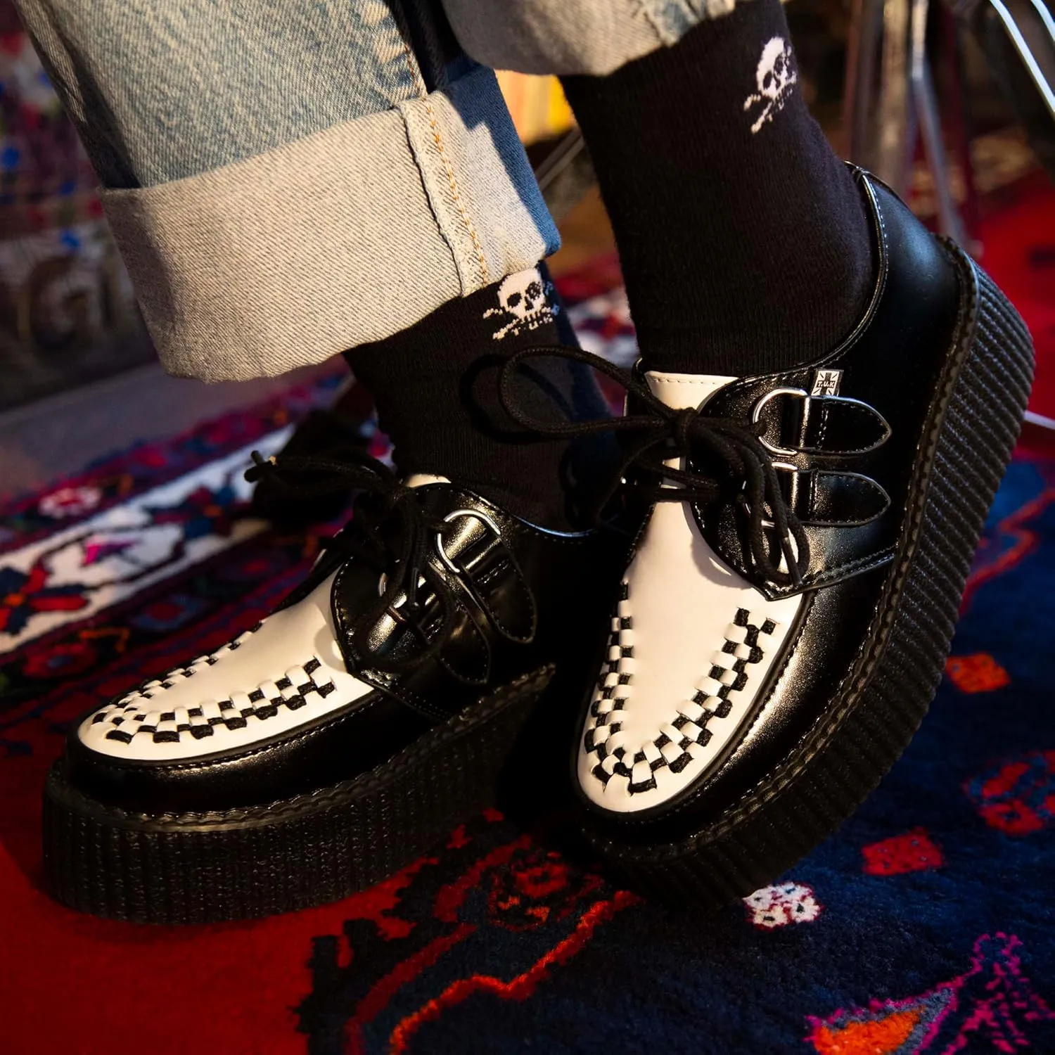 T.U.K. Women's V6806 Creeper Oxford