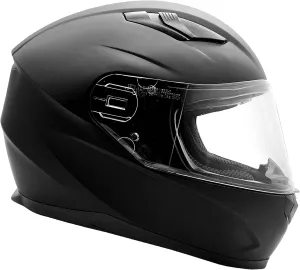 Typhoon Adult Full Face Motorcycle Helmet w/Drop Down Sun Shield DOT Certified