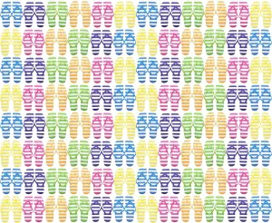 Wholesale Flip Flops, 96 Pairs Case, Men Women Kids, Wedding, Beach, Pool Party, Bulk Pack Slippers