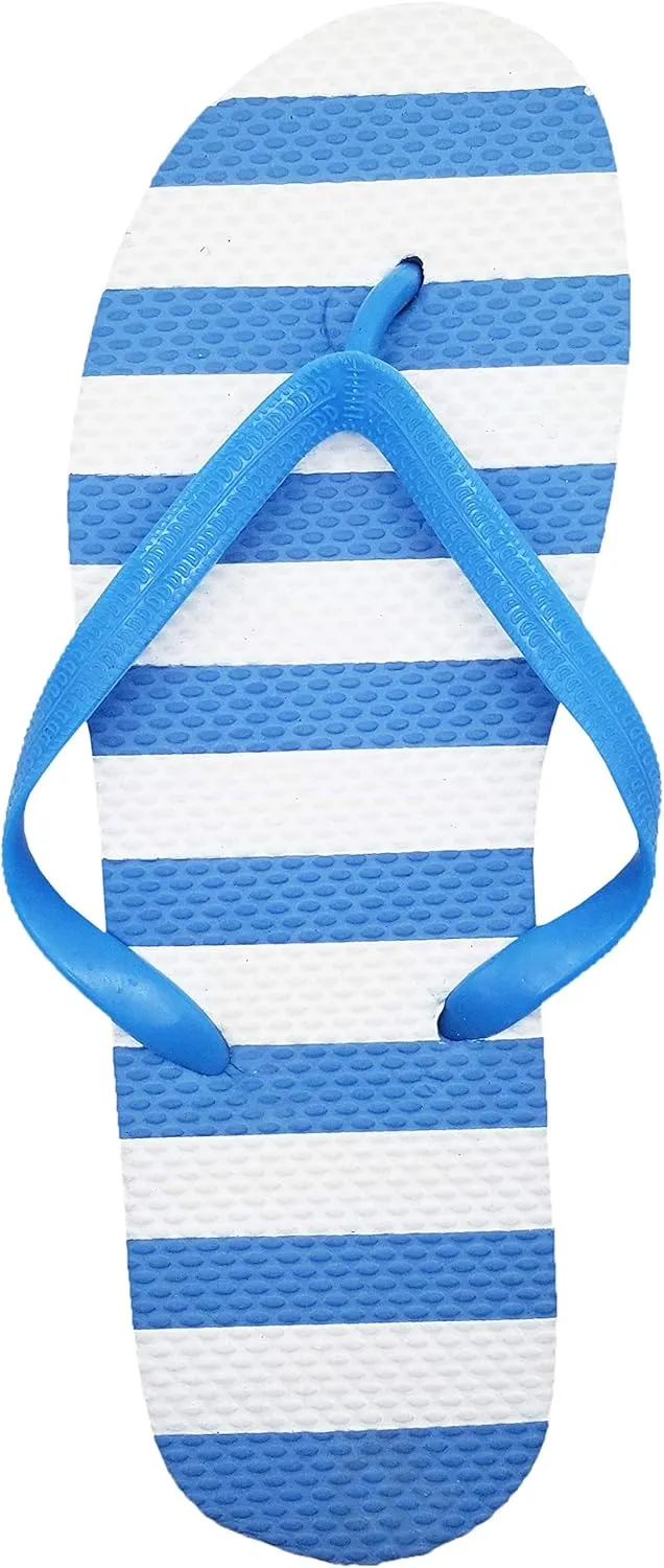 Wholesale Flip Flops, 96 Pairs Case, Men Women Kids, Wedding, Beach, Pool Party, Bulk Pack Slippers