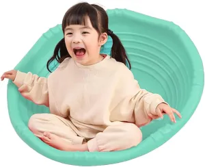 Wobble Disk for Toddler 3-9 Year Old, Two Sided Wobble Disc for Kids, Rock Around Indoor Climbing Dome, Vestibular Exercises Children Sensory Training Spinning Seat Toys