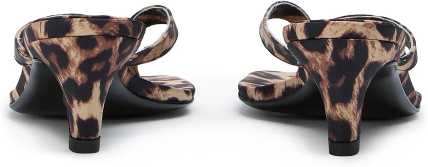 Women Kitten Heel Thong Sandals Square Open Toe Flip Flop Sandals Low Heel Fashion Party Dress Heeled Sandals