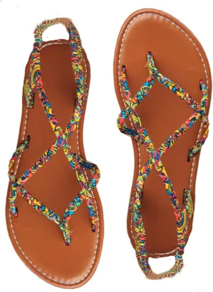 Women's Colorful Summer Flip Flops with Butterfly and Floral Prints Sandals Casual Shoes for Walking, Shopping, Outdoor Lightweight Breathable Comfort for Daily Wear