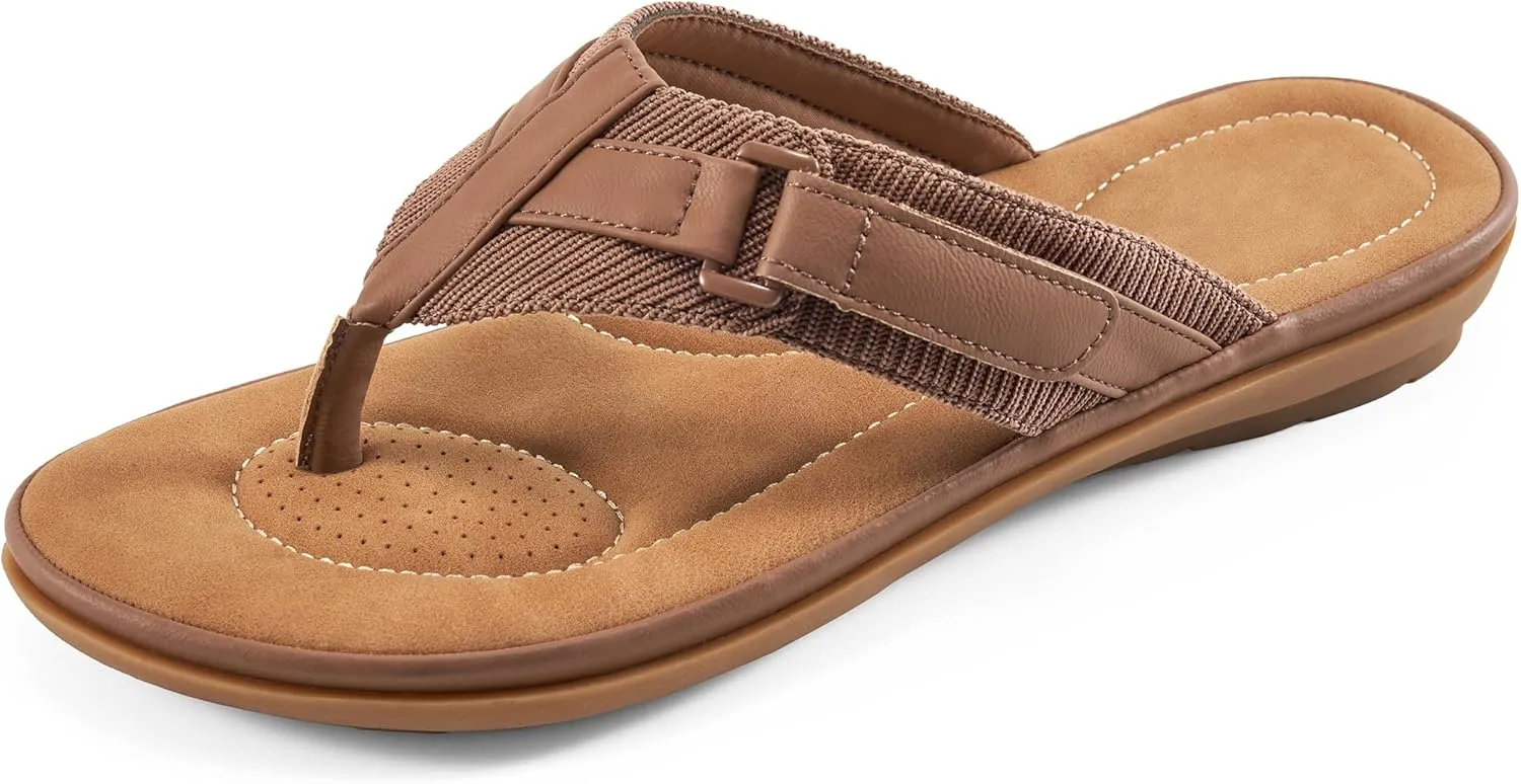 Womens Flip Flops Dressy : Comfortable Summer Thong Sandals - Ladies Casual Walking Shoes