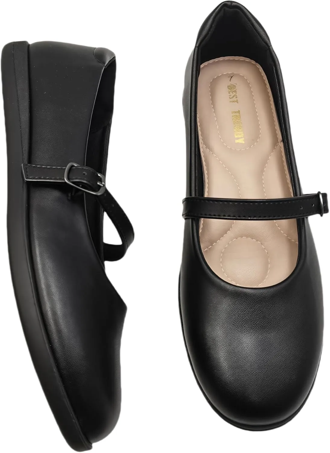 Women's Mary Jane Shoes - Classic Brown Oxford Style for Women Comfortable & Stylish Womens Mary Jane Shoes for Everyday Wear，Work & Student Shoe