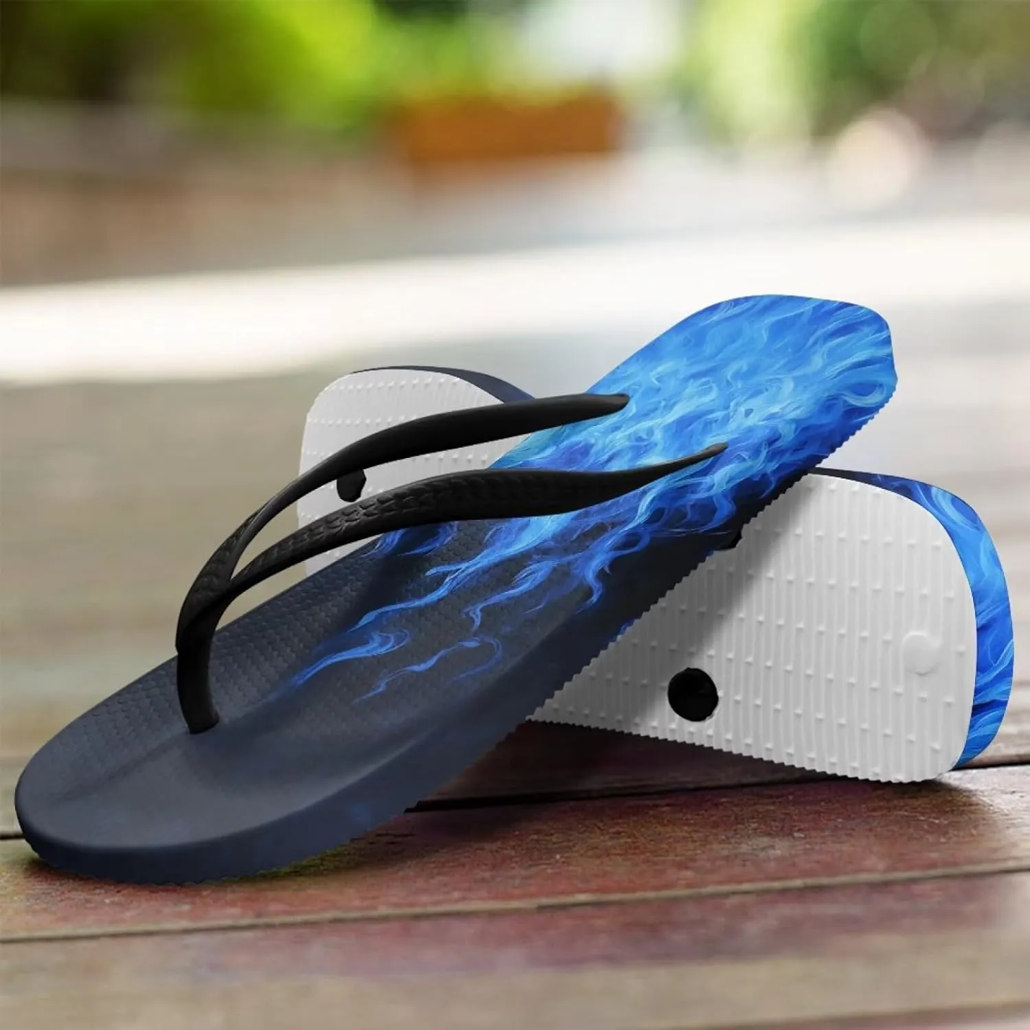 Womens Thong Flip Flop Flat Sandals Non-Slip Wide Width Beach Flip Flops Casual Bathroom Shoes