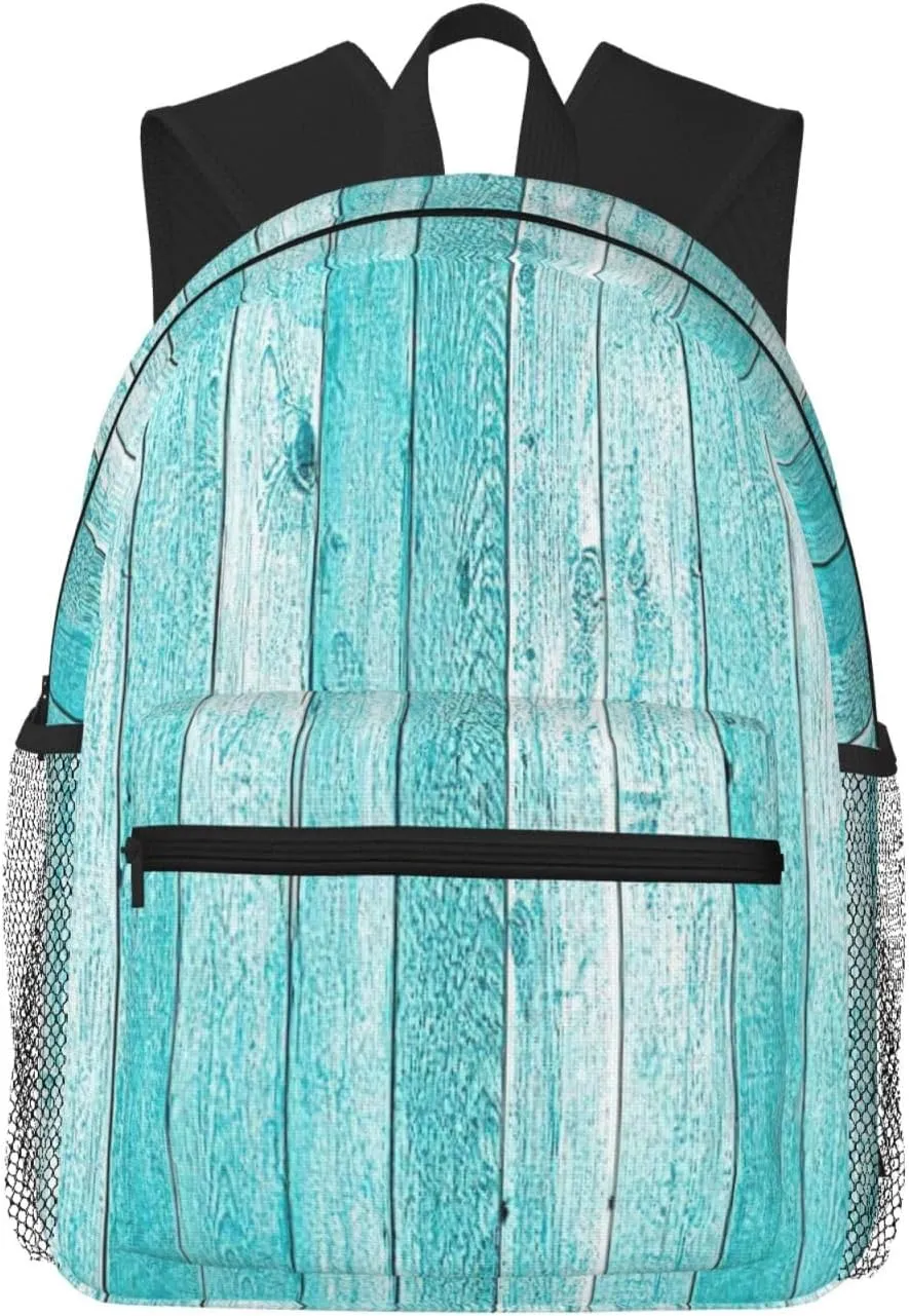 Wooden Planks Texture Wallpaper Lightweight and Comfortable Backpack - Classic Stylish Day Bag, fit for Travel, Sports, Work
