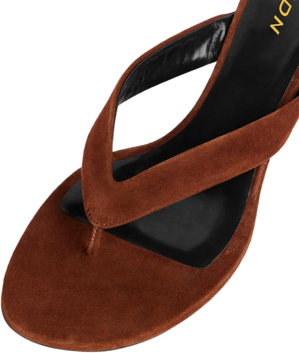 YDN Women Comfortable Open Toe Flip Flop Sandals Slip On Wedge Low Heel Slides Slippers Daily Shopping Outdoor Shoes Size 4-16 US