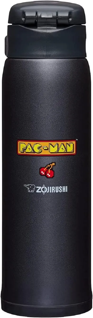 Zojirushi SM-SHE48PABA Stainless Steel Mug (16 oz, PAC-MAN Black)