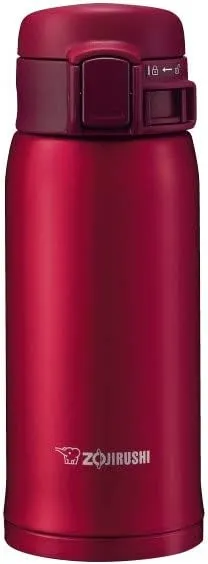 Zojirushi Stainless Mug, 1 Count (Pack of 1), Garnet Red