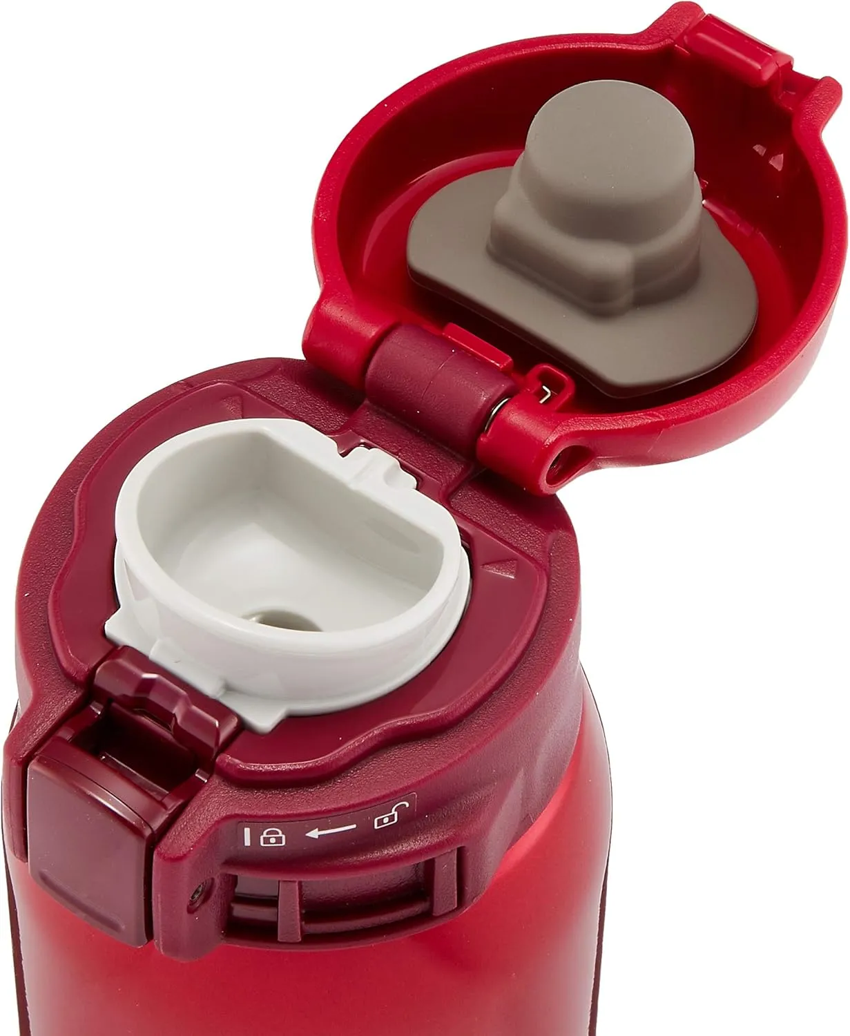 Zojirushi Stainless Mug, 1 Count (Pack of 1), Garnet Red