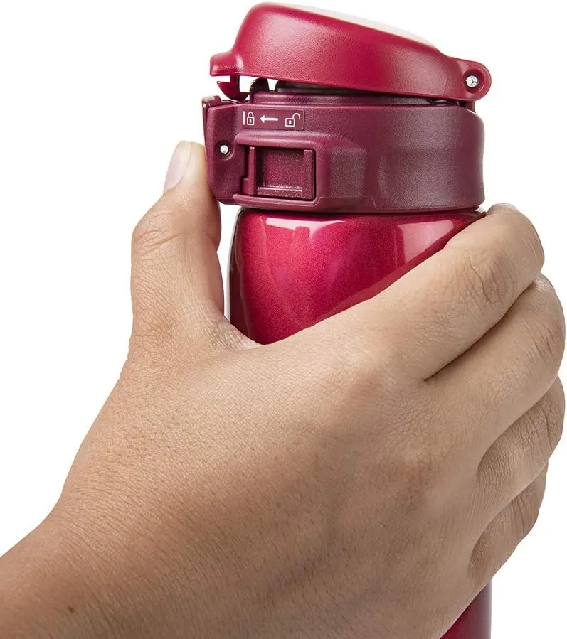 Zojirushi Stainless Mug, 1 Count (Pack of 1), Garnet Red