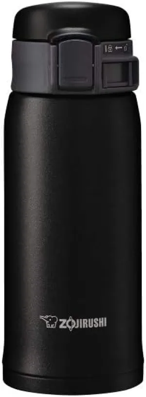 Zojirushi Stainless Mug, 1 Count (Pack of 1), Matte Black