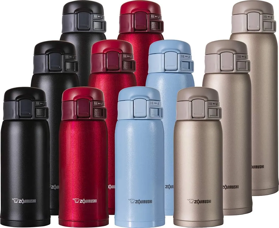 Zojirushi Stainless Mug, 1 Count (Pack of 1), Matte Black