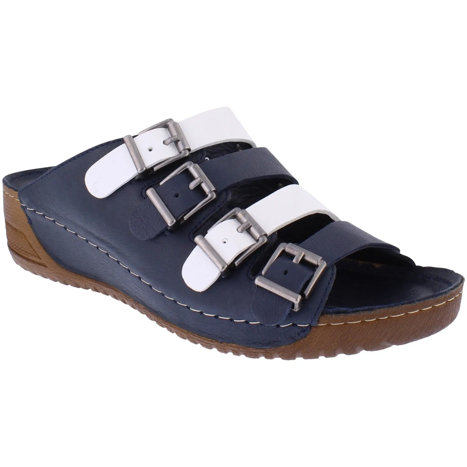 Zuri Navy / White